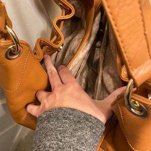 Tan bag